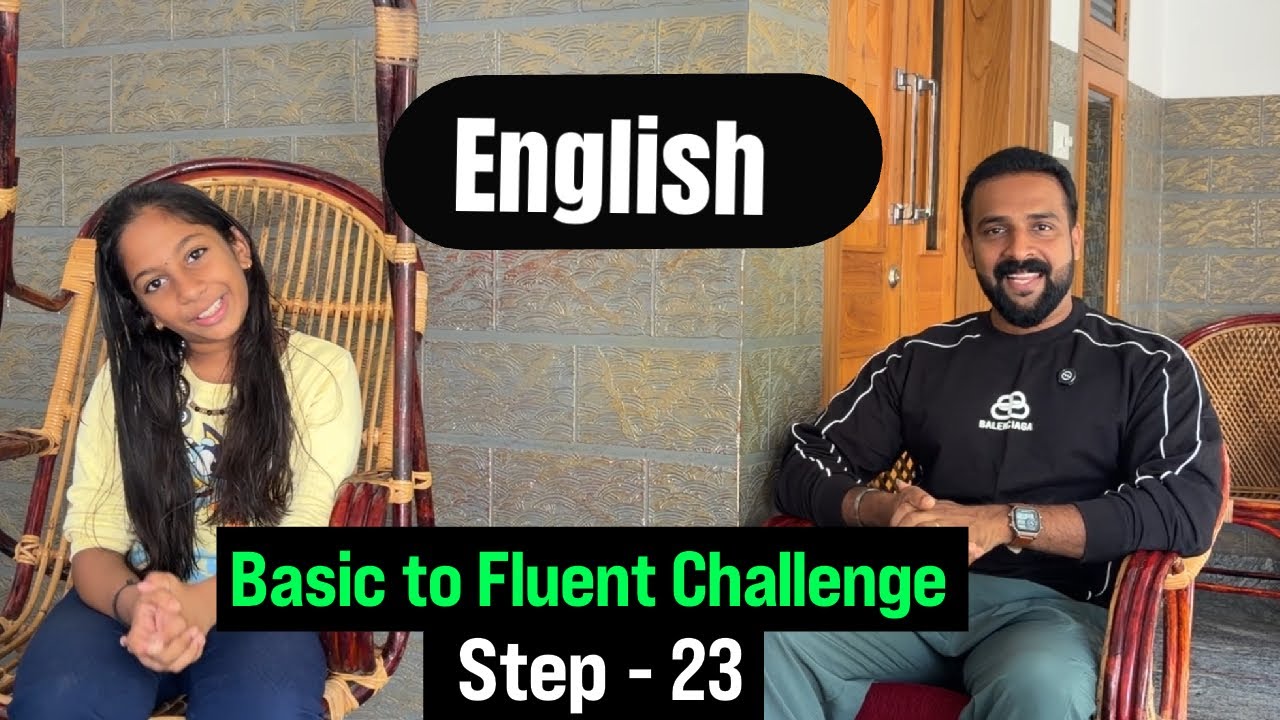 Step 23 | Basic to Fluent English Challenge | Milus Vlog