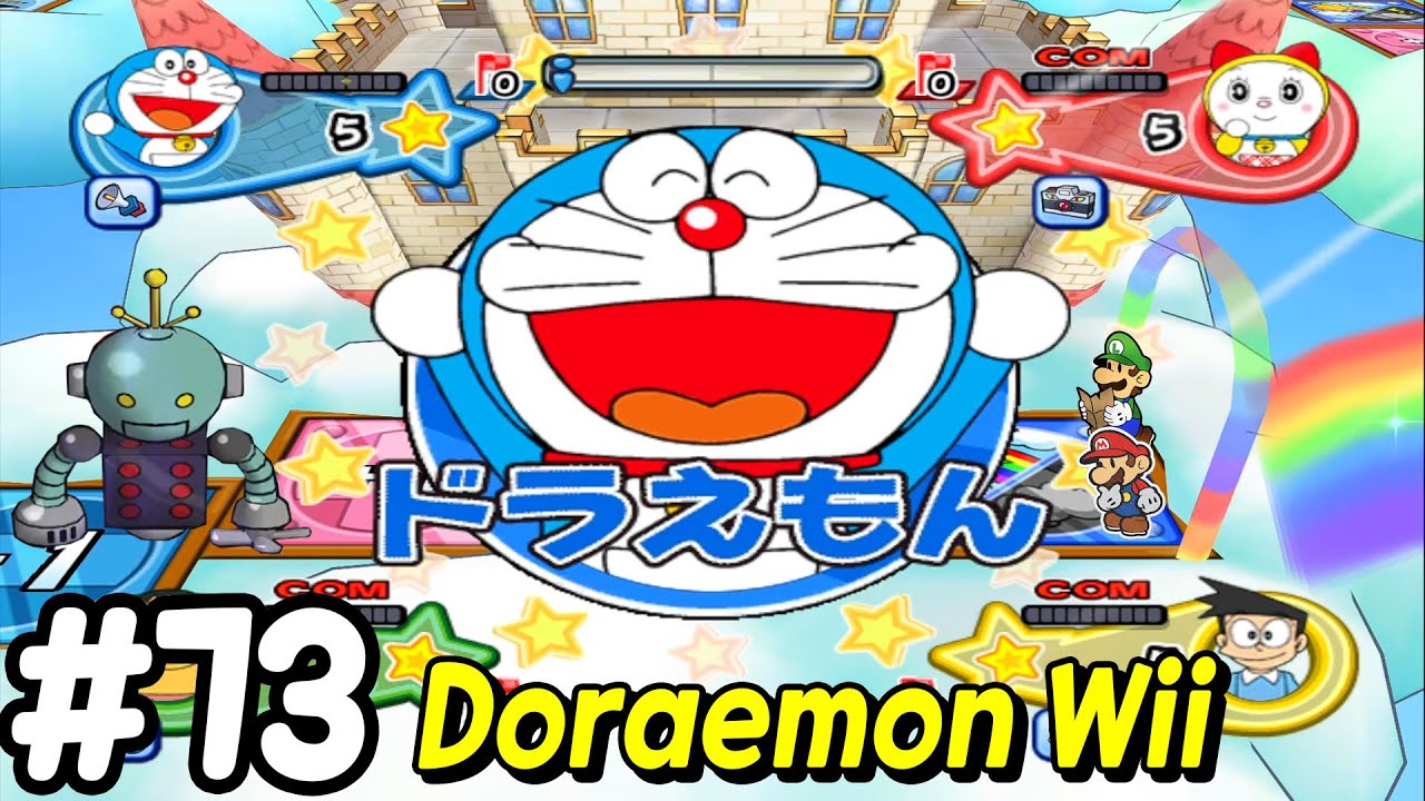 Doraemon Wii (ドラえもん Wii ) - Himitsu Dougu-ou Ketteisen! Walkthrough Part 73 | AlexGamingTV | 4K