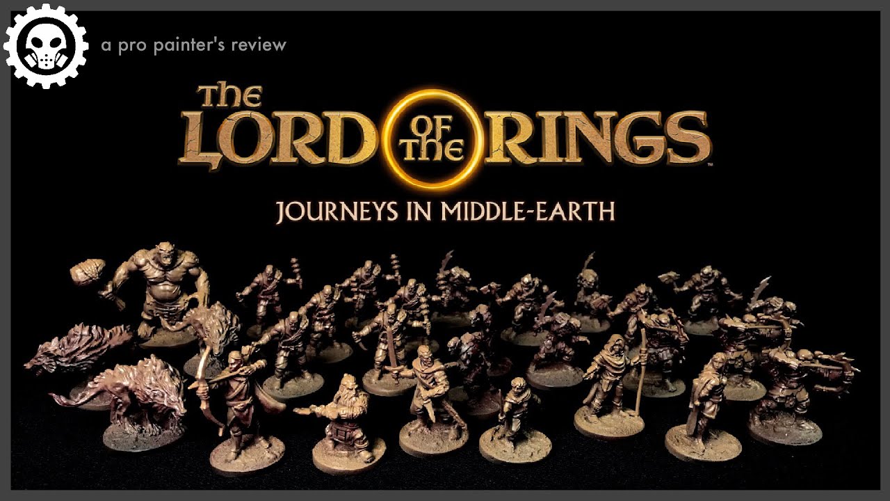 The Lord of the Rings Journeys in Middle Earth Unboxing & Miniature Review