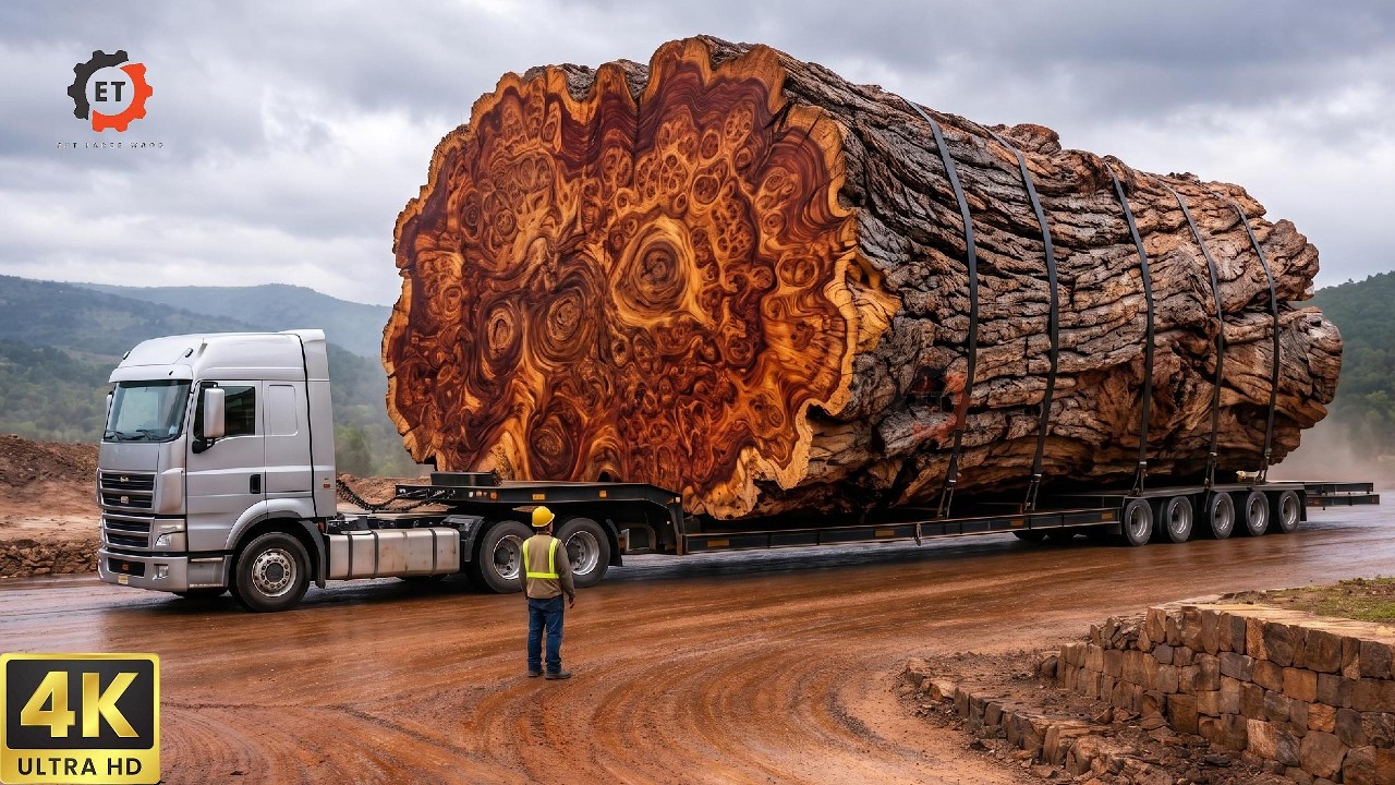 From Giant Timber to a Million-Dollar Masterpiece | Full Transformation
