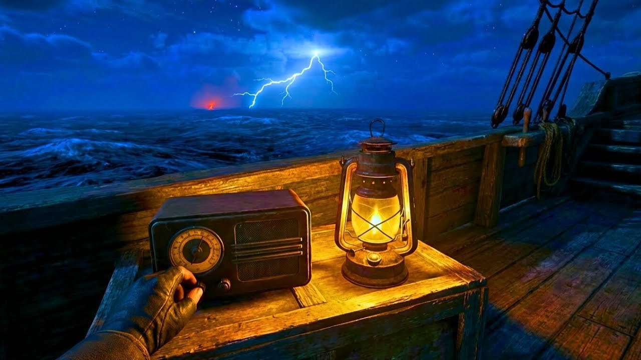You&rsquo;re On an Old Ship Listening to Stories on an Old Radio | Pirate & Viking Tales for Sleep