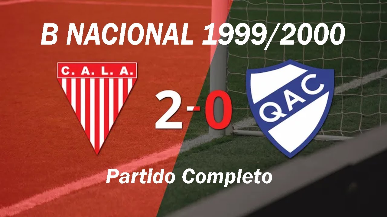 Los Andes vs. Quilmes | B Nacional 1999/2000 Reducido Final Ida.