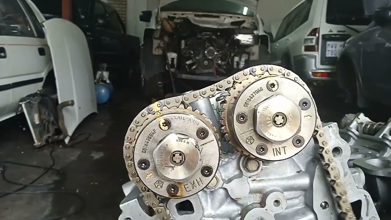 HOW TO DO A JEEP PETROL ENGINE TIMING WITHOUT SPECIAL TOOLS 