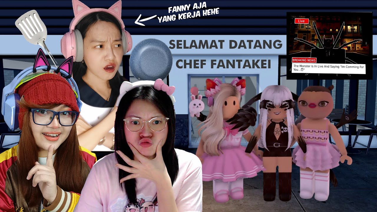 Kerja di restoran bareng bestie tapi aku cuma tim hore-hore