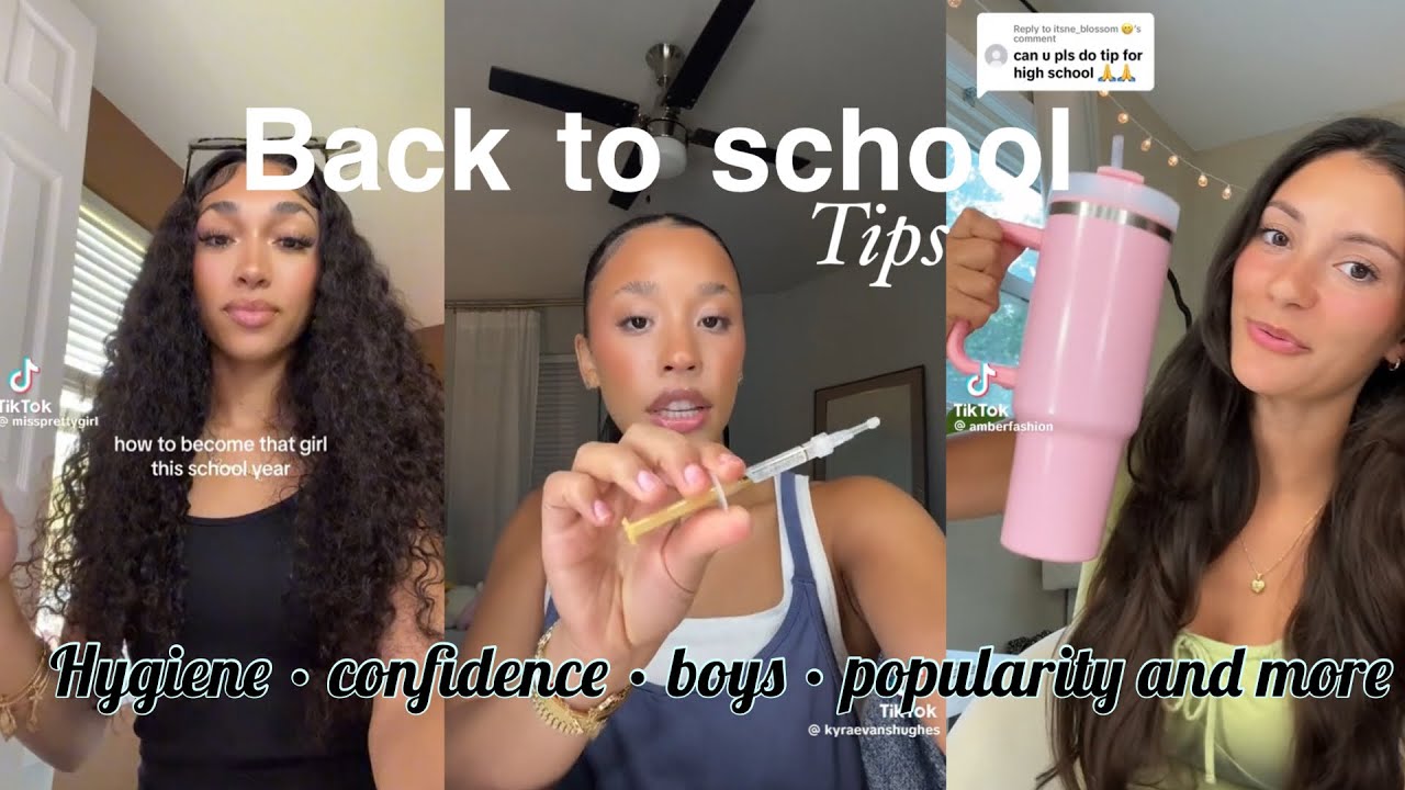 Bts tips TikTok compilation|| 2024-2025 year #backtoschool #tips #tiktok