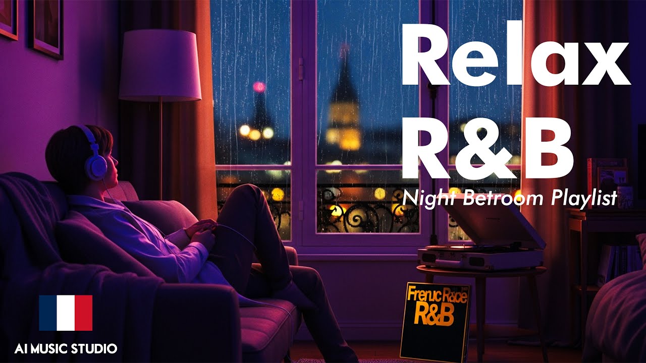 Late Night French R&B 🌙 Deep Soul & Chill Love Songs for Sleep, Relax & Study