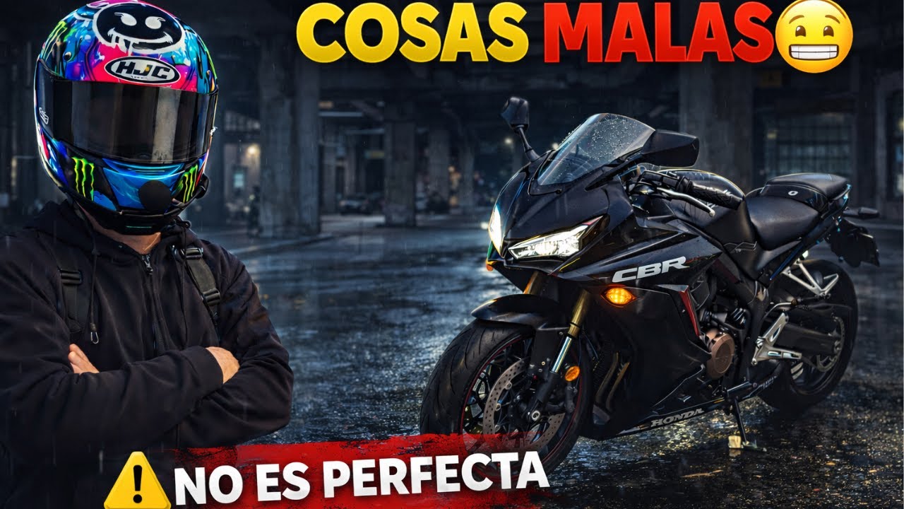 Las COSAS MALAS de la CBR650R 😬🏍️ | Honda CBR650R A2