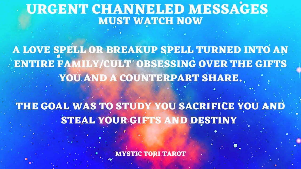 🚨🔮MUST WATCH~ THE CULT TRIED TO SACRIFICE TWIN FLAMES TO STEAL THEIR GIFTS AND DESTINY..DEEP MSG😱
