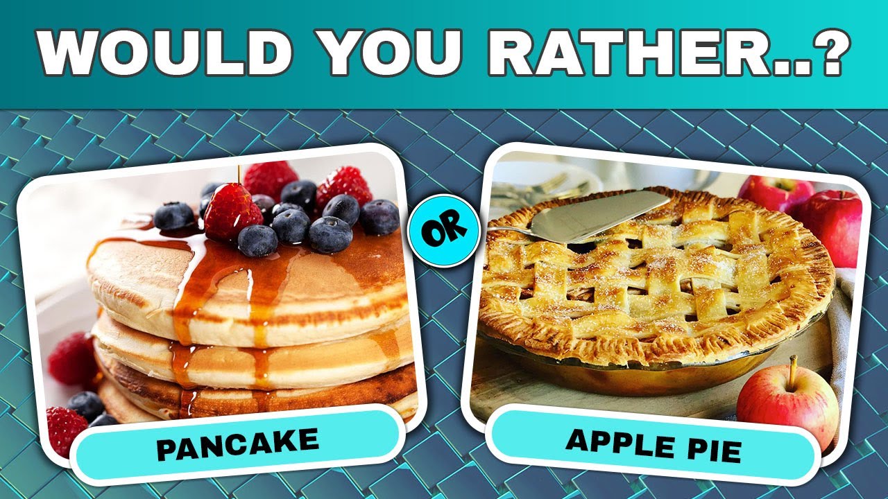 Would You Rather Junk Food Edition 🍔 🍟 🌭