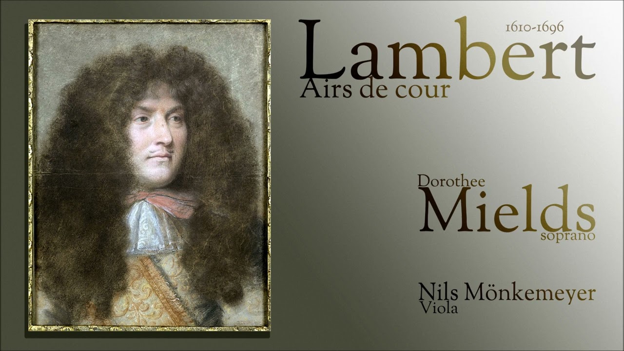 Lambert - Airs de cour - Mields - soprano