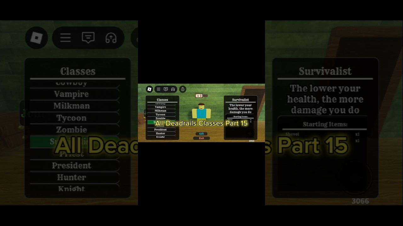 All Deadrails Classes: part 15 