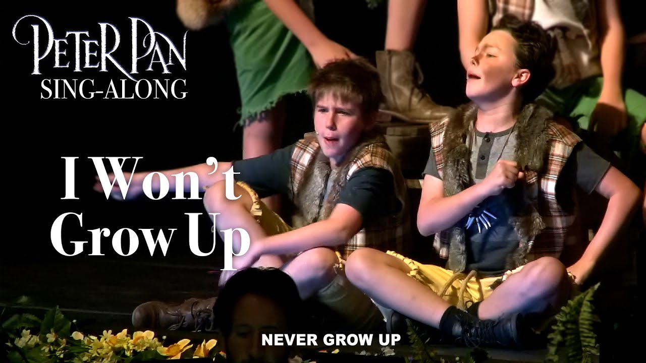 Peter Pan | I Won't Grow Up (Sing-Along)