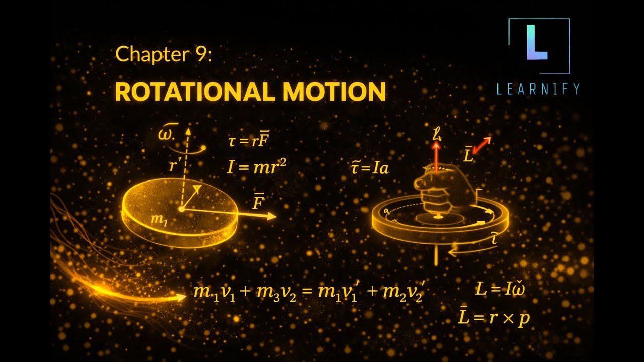 Chapter 9 - Rotational Motion | Learnify