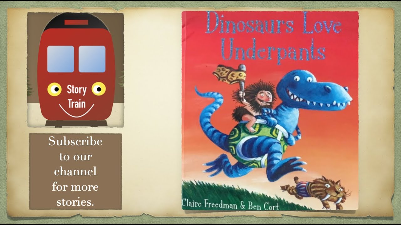 Dinosaurs Love Underpants | Story Train Read Aloud with sound effects