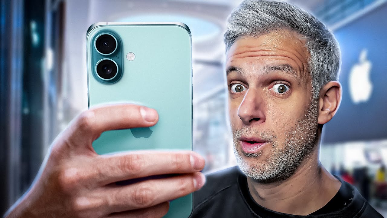 Je teste l'IPHONE 16 (je vous donne MON VERDICT)