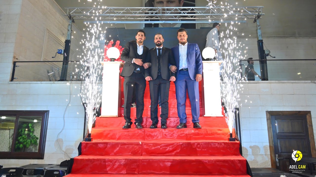 4العريس.محمدحمصي نجل عدنان حمصي احيا الحفل النجم نهاد خيري مسبح الاتحاد 2024.5.16