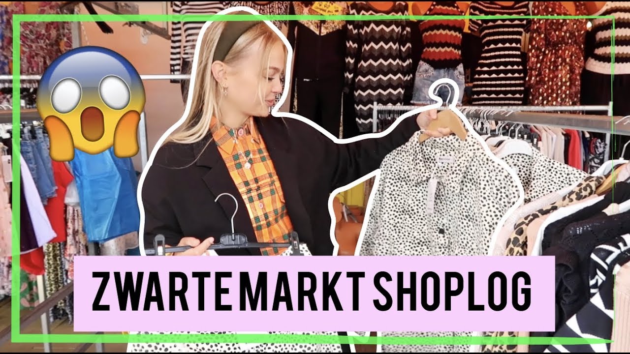 AFDINGEN OP ZWARTE MARKT BEVERWIJK🤭