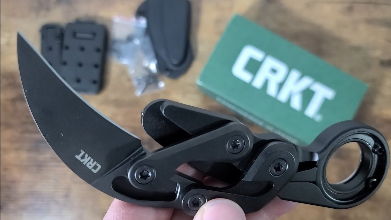 007 CRKT Provoke folding Karambit 4042 full review
