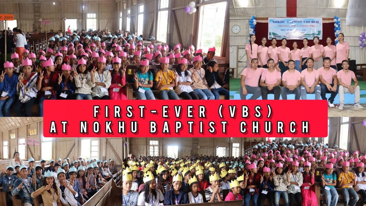 First (VBS) Camp Conducted at Nokhu Baptist Church under Noklak District
