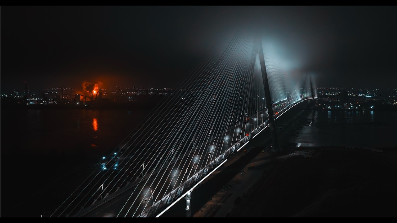 A Bridge to Gotham - DJI Mavic 3 Pro - Gordie Howe International Bridge