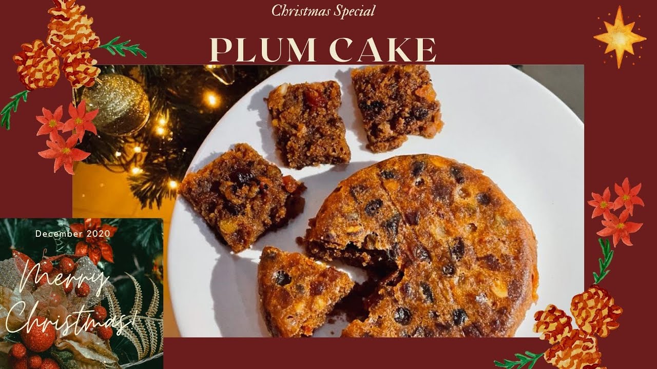 Plum Cake Recipe |Traditional Plum Cake| Christmas Fruit Cake |Fruits Loaded Cake |Christmas Special