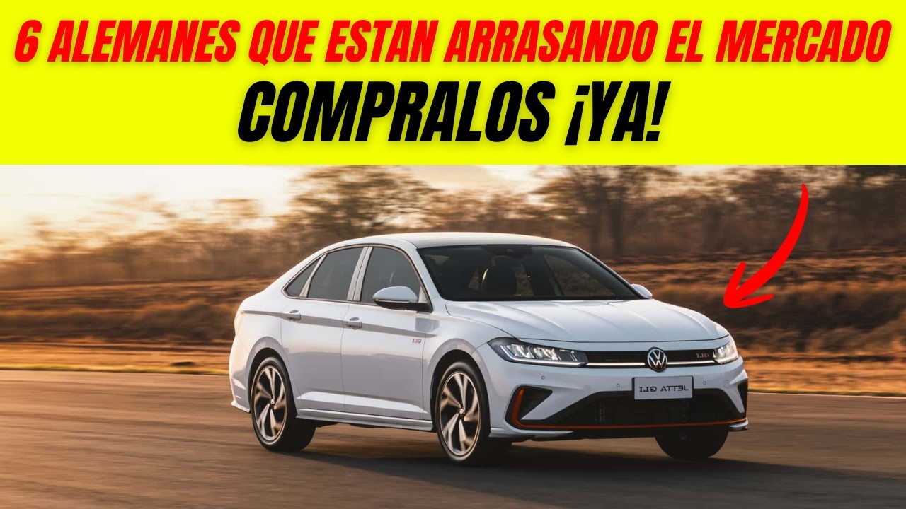 6 AUTOS ALEMANES 2026 que NADIE vio venir y que ¡Reventarán el Mercado!
