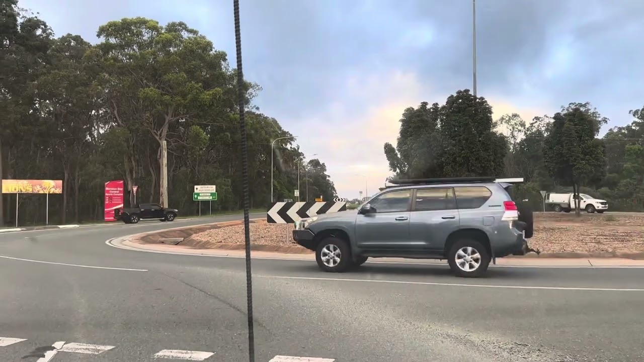 Caboolture Queensland to Brisbane via M1 Bruce Highway 