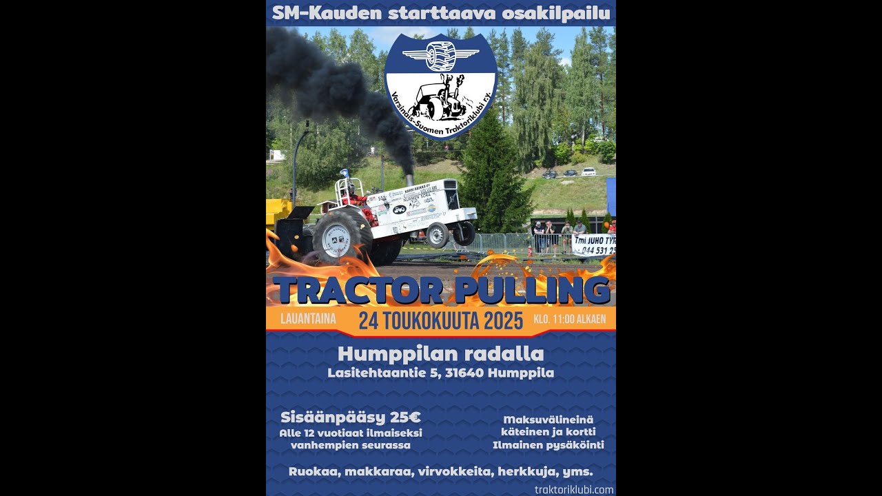 Kooste - Tractor & Truck pulling Humppila 24.5.2025