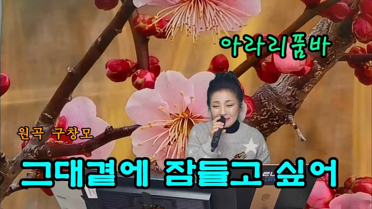 아라리품바 - 그대 곁에 잠들고 싶어(원곡 구창모)