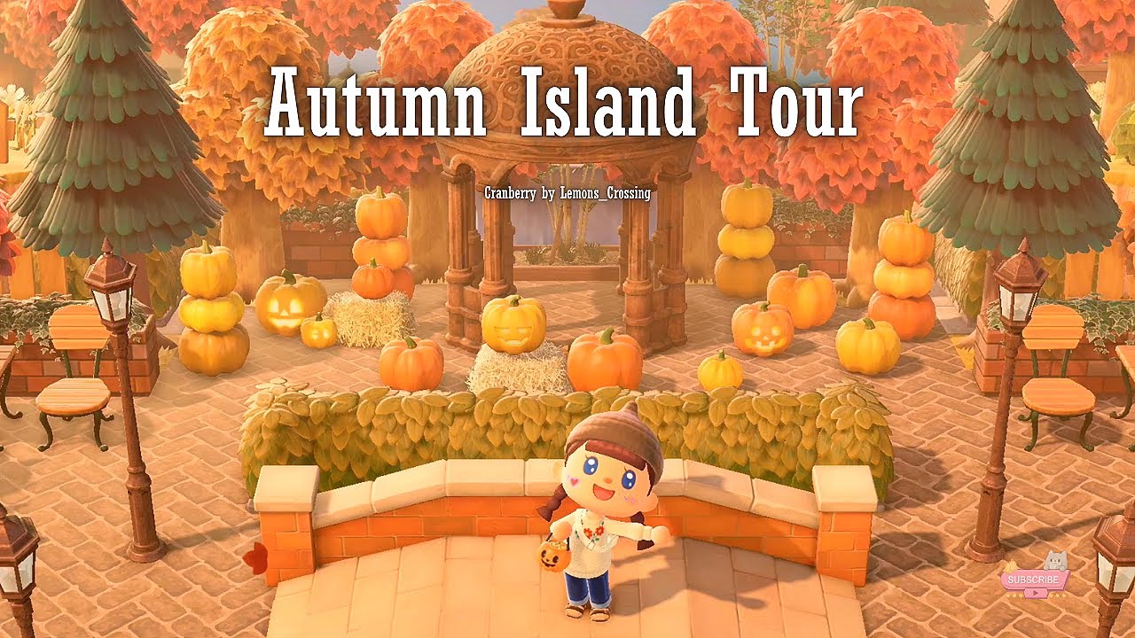 A Fall Dream 🍂 Animal Crossing New Horizons Island Tour