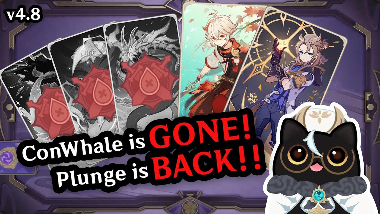 Version 4.8 Review Part 1 - balance changes review all buffs and nerfs | Genshin Impact TCG