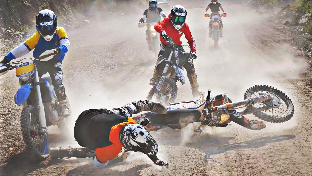 Big Supermoto & Dirtbike Fail Compilation 2019