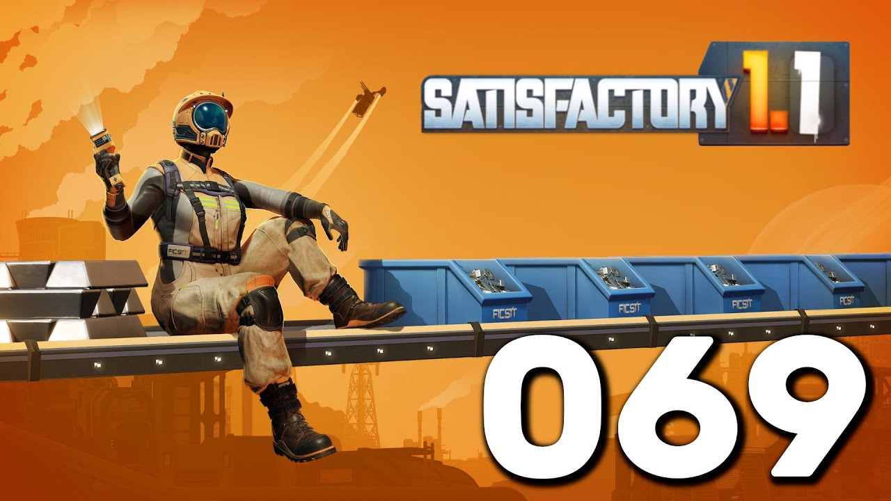 Satisfactory - 069 - HMF Factory - Concrete and Crude Oil supply