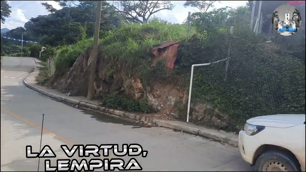 Recorrido por La Virtud Lempira , un pueblo muy hermoso y colonial . Y sus calles muy bellas .