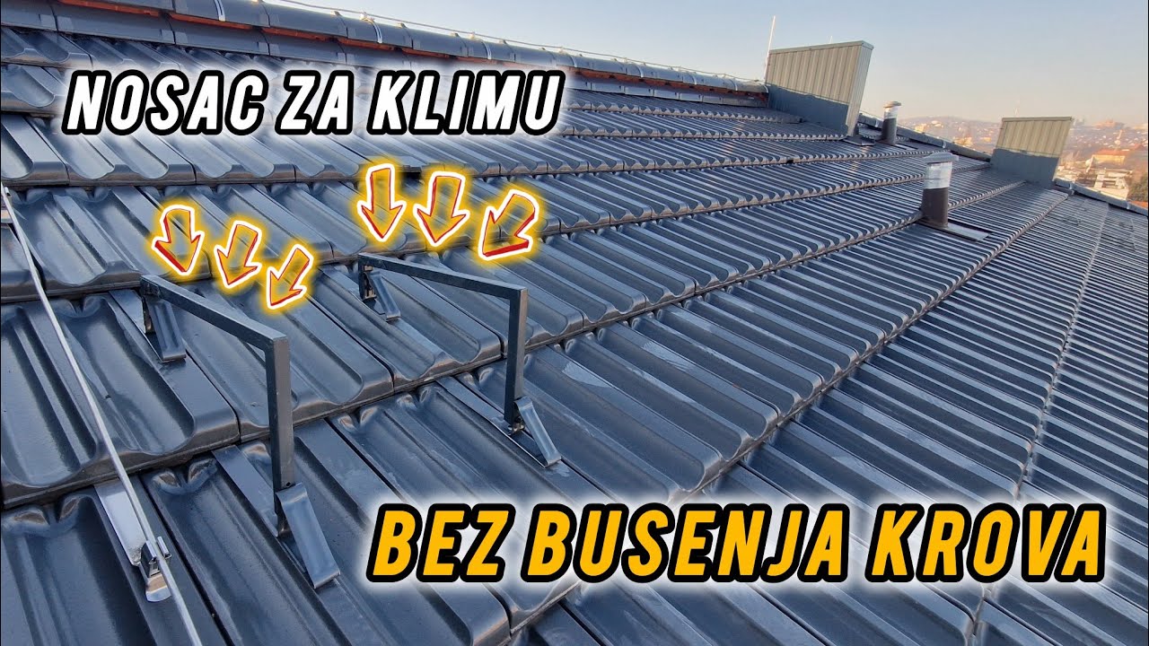 Как сделать кронштейн для кондиционера без сверления крыши — Сделай сам — DIY