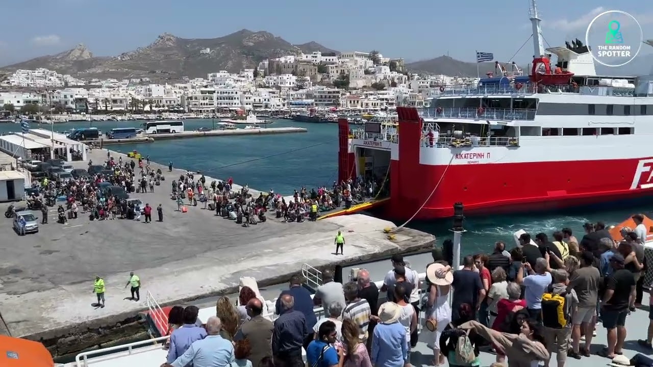 [4K] 🚢 SPECTACULAR, WINDY Island Hopper Ferry Trip from Crete to Athens on Minoan Lines 06JUN2023