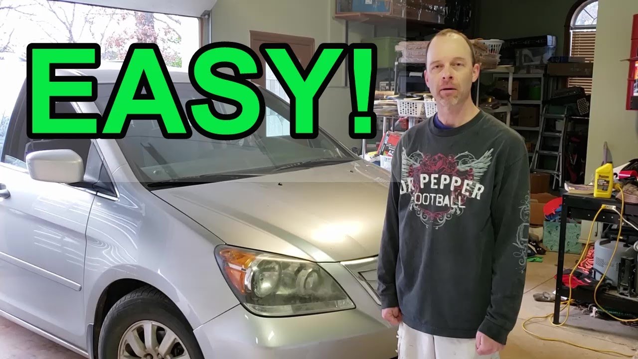 Как заменить насос гидроусилителя руля на Honda Odyssey 2005-2010 годов