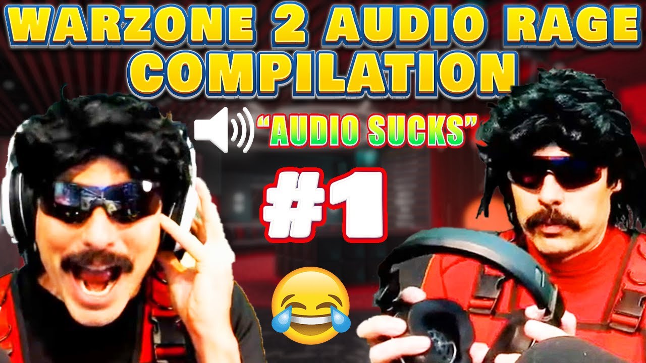 DrDisrespect - COD Warzone 2.0 | Audio Rage Compilation #1