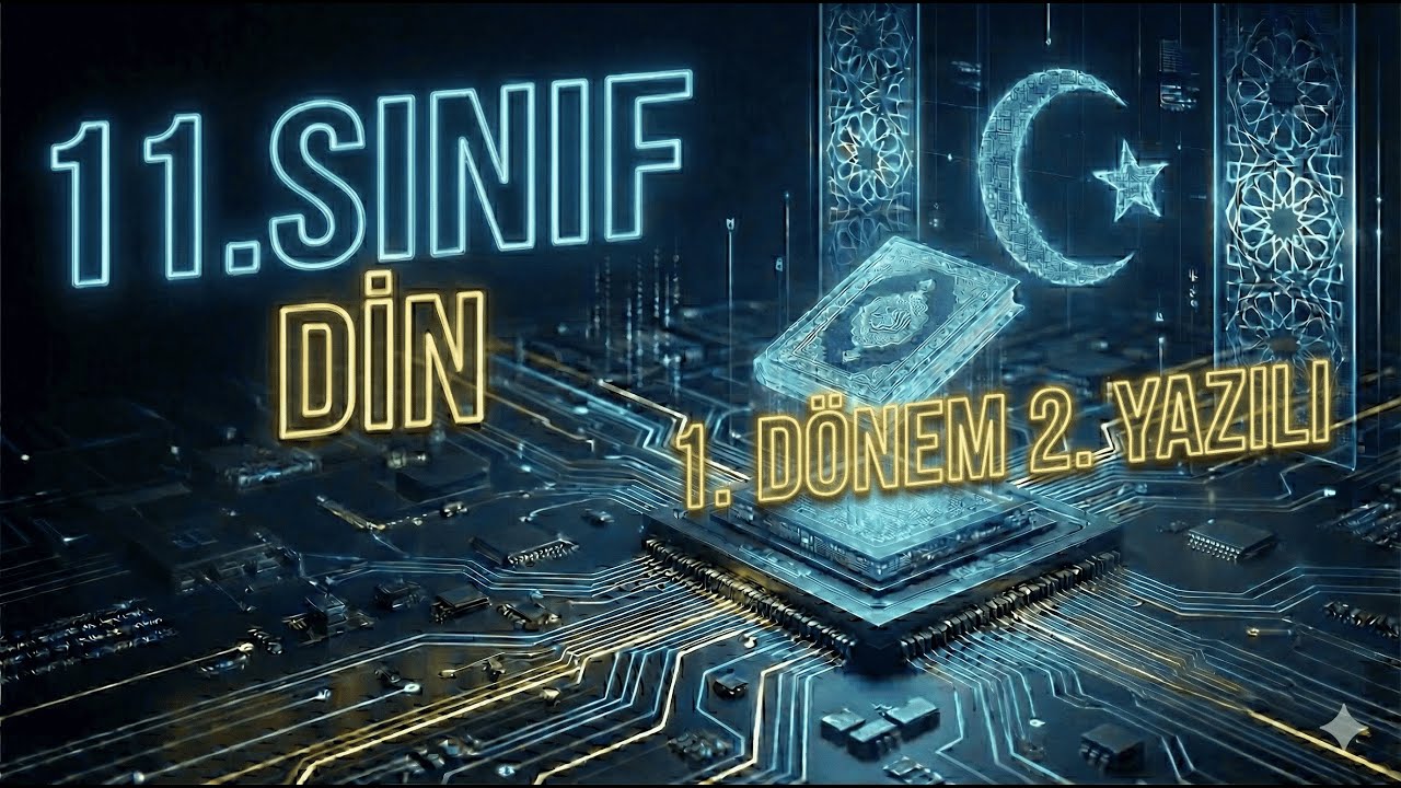 11. Sınıf Din Kültürü 1. Dönem 2. Yazılı | 100 Garantili Prova! 💯