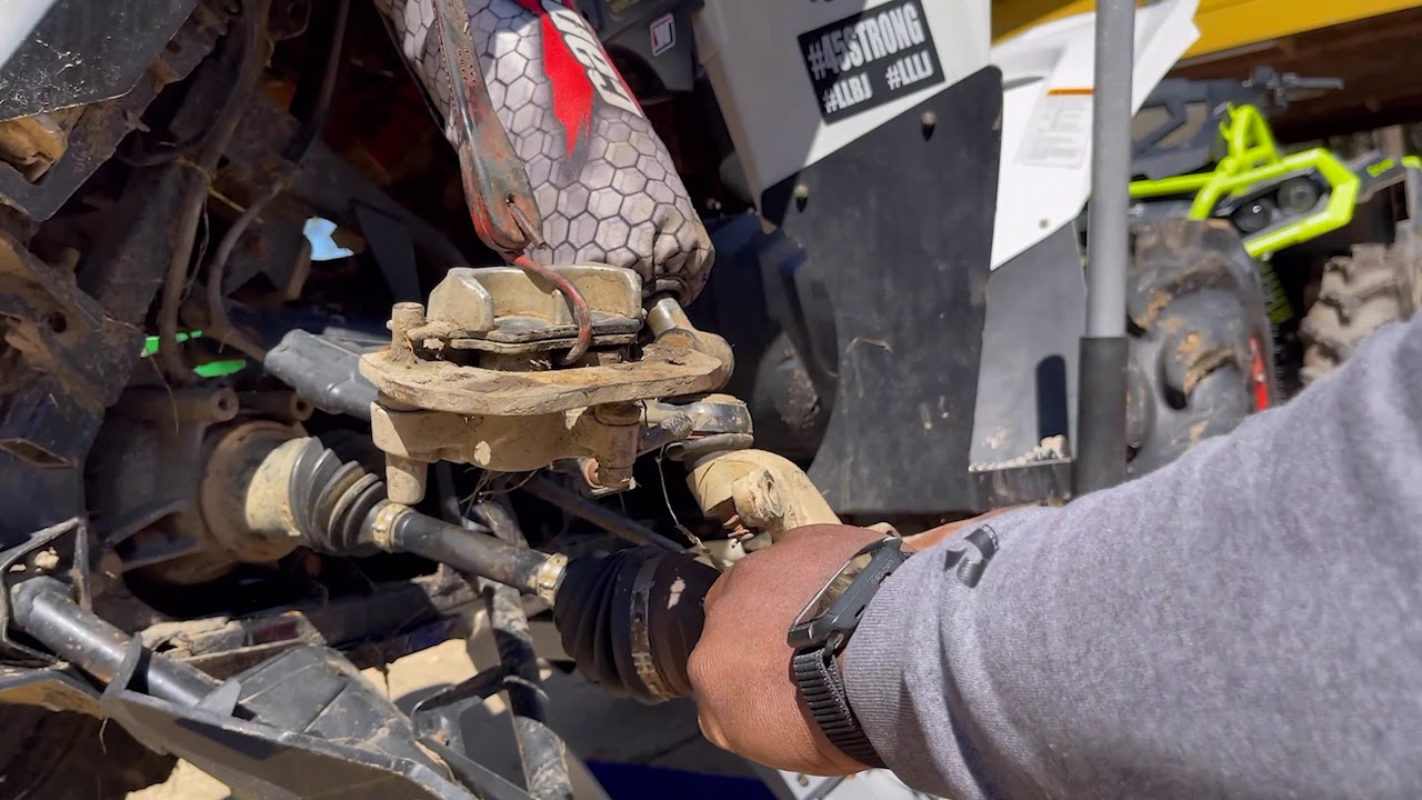 CAN AM RENEGADE | FRONT CV AXLE REPLACEMENT | DIY