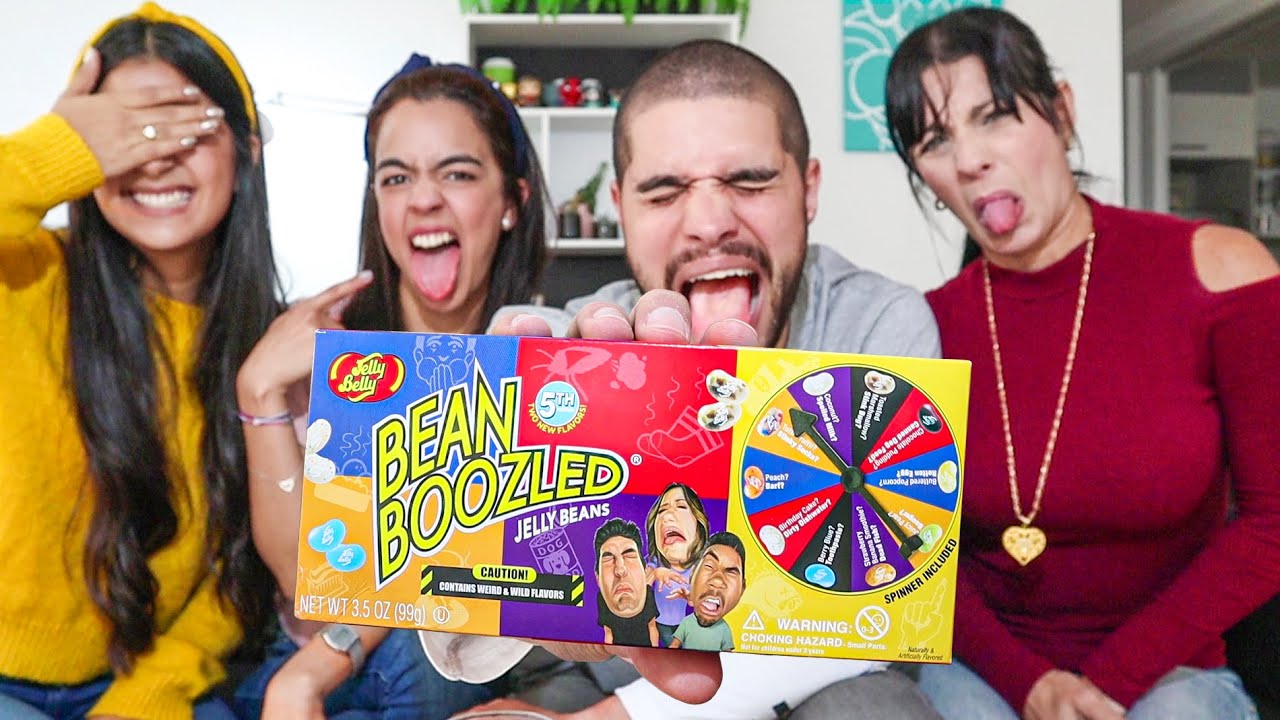 Reto Dulces ASQUEROSOS (Incluso sabor VOMITO) 🤢- Bean Boozled Challenge