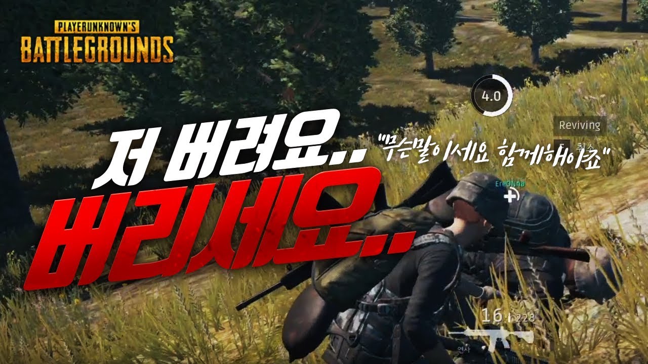 함께해야죠!! 같이 우승하러 갑시다 (랜덤스쿼드) | 배틀그라운드 군림보