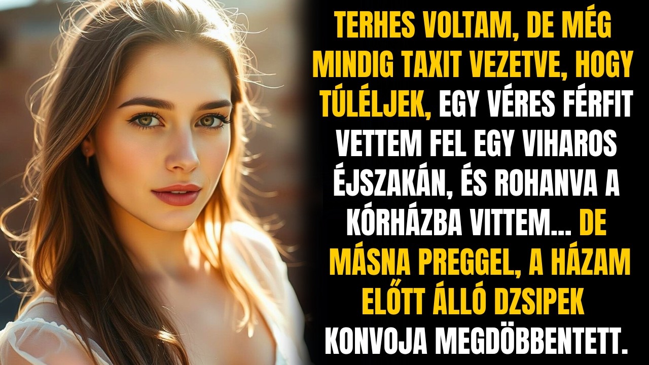 SEGÍTEK EGY VÉRZŐ FÉRINEK ELJUTNI A KÓRHÁZBA, DE MÁSNAP REGGEL KOPOGNAK AZ AJTÓN...