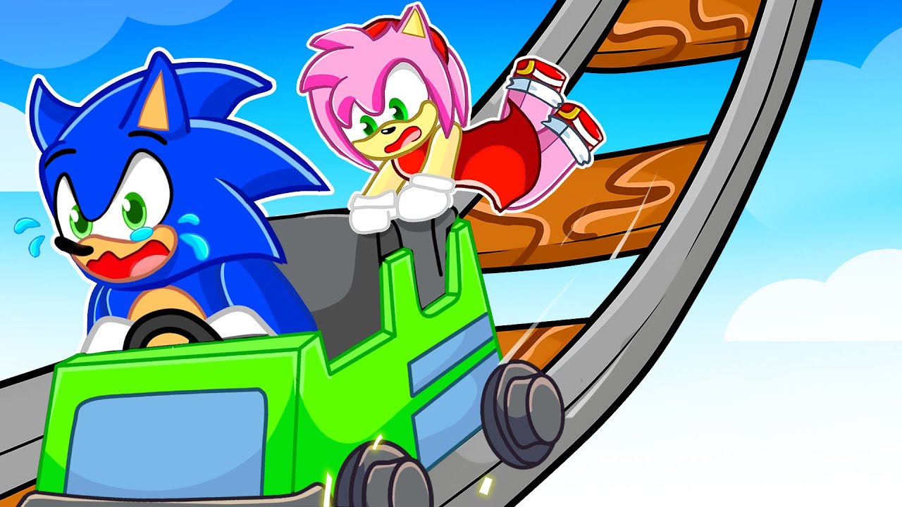 Cart Ride DISASTERS with Sonic & Amy!