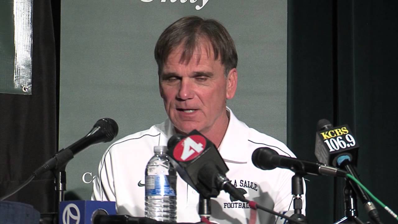 Bob Ladouceur Retirement Press Conference - De La Salle Football