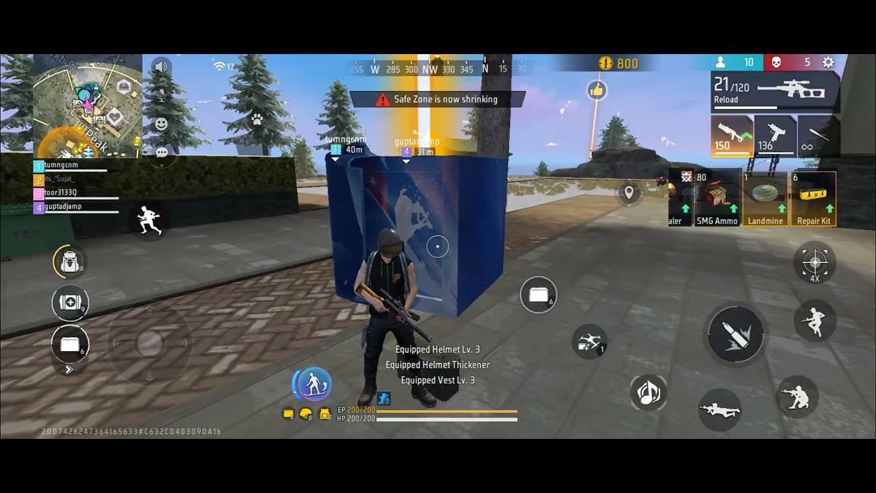 Free Fire BR Ranked Squad 🔥💪 #freefire #viral #viralvideo #freefireindia 