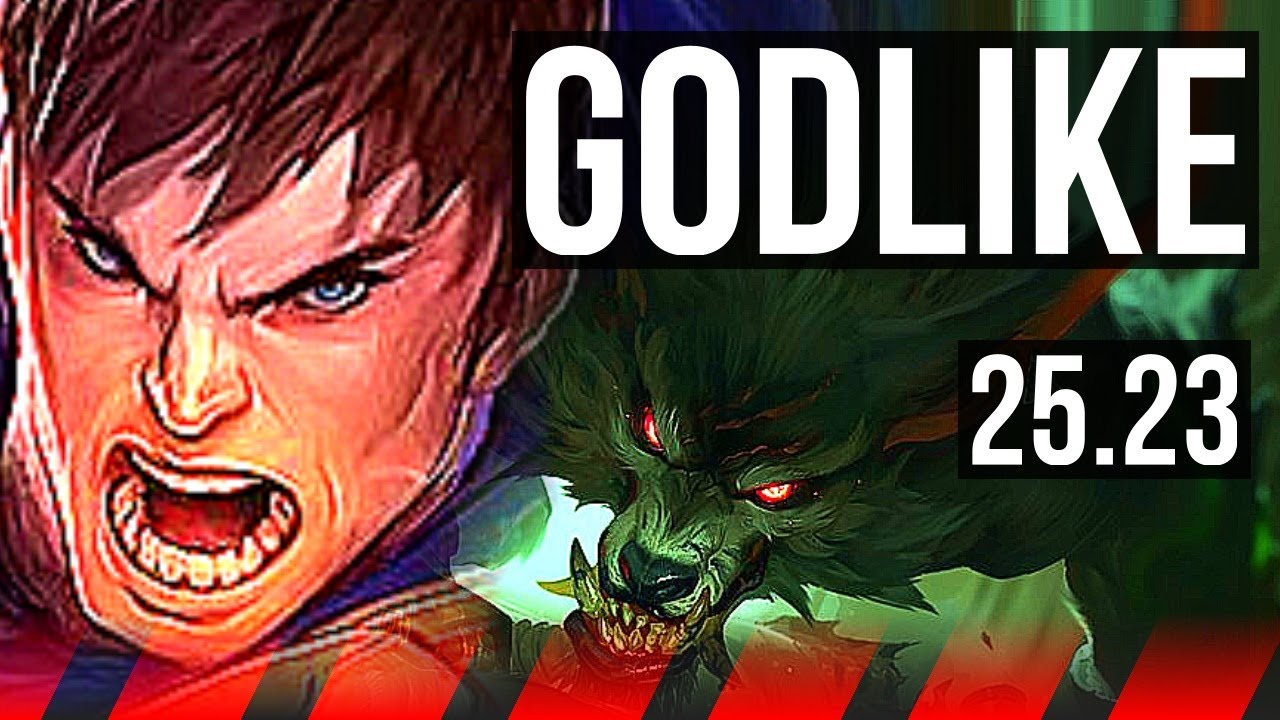 GAREN vs WARWICK (TOP) | 6 solo kills, 12/2/7, Godlike, 600+ games, 40k DMG | KR Master | 25.23