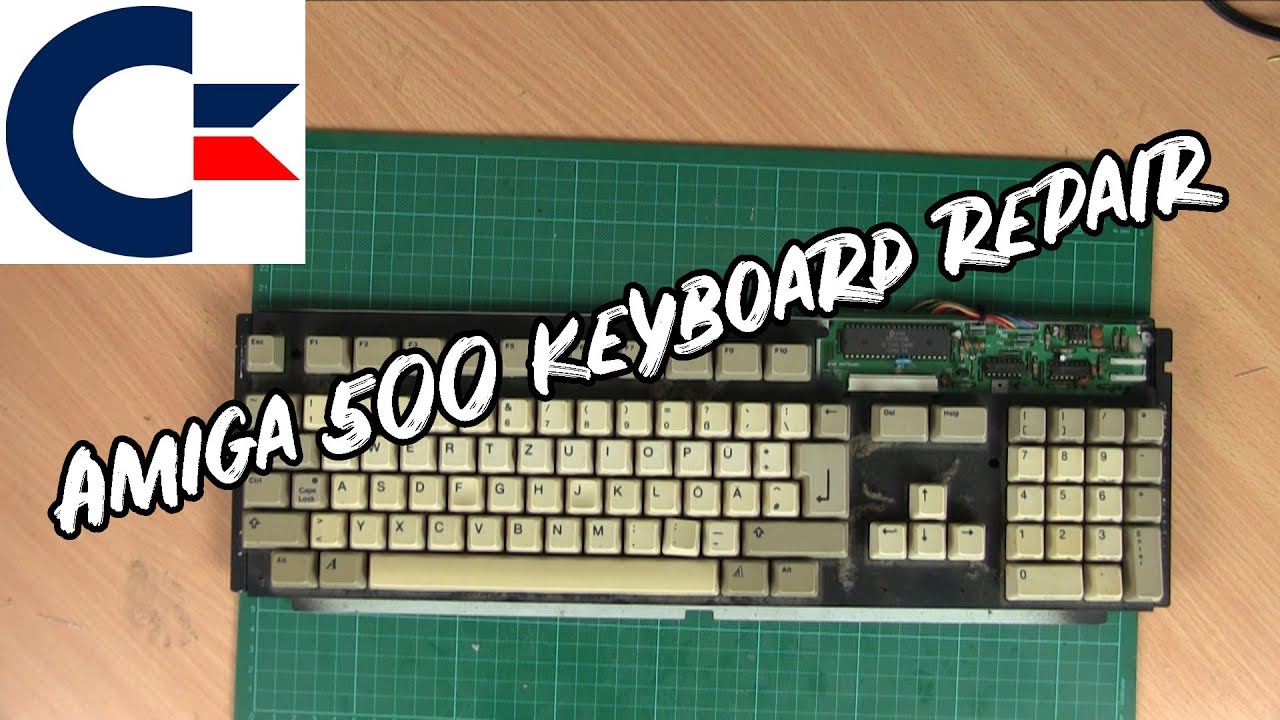 Amiga 500 Keyboard repair