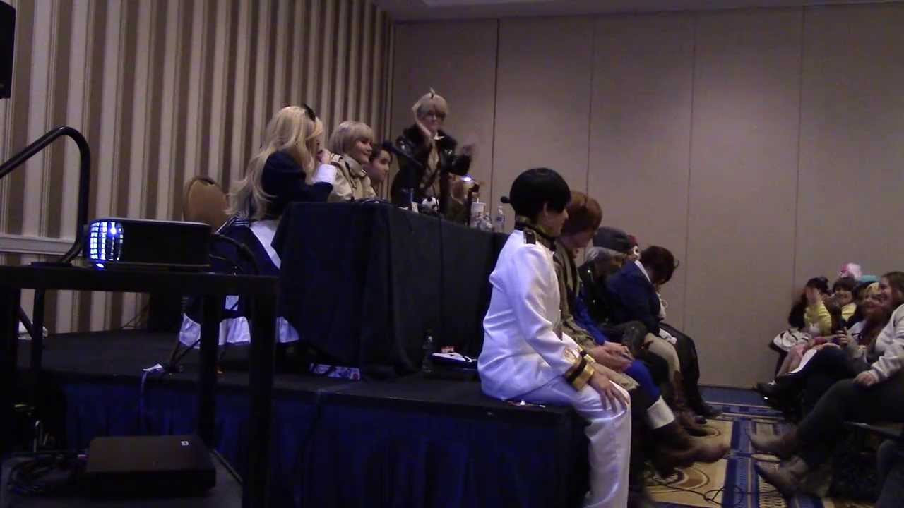 Katsucon 2014 - Hetalia Ask A Nation Panel (1/4)
