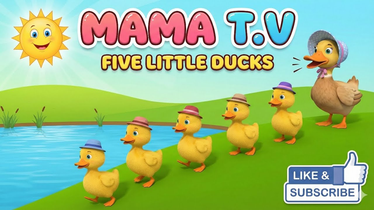 Five little ducks full rhyme, Colour learning, Counting,Kids rhyme #viral#art#baby#rhymes #kidsvideo
